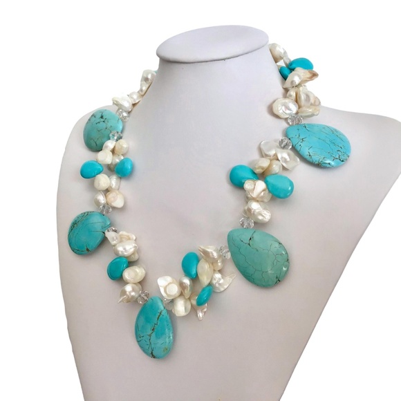 Handmade Tear Drop Necklace - Picture 1 of 5